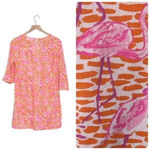 Gretchen Scott Swim Cover Flamingo